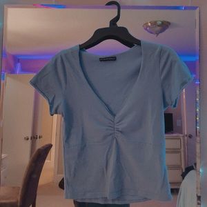 blue brandy melville gina top